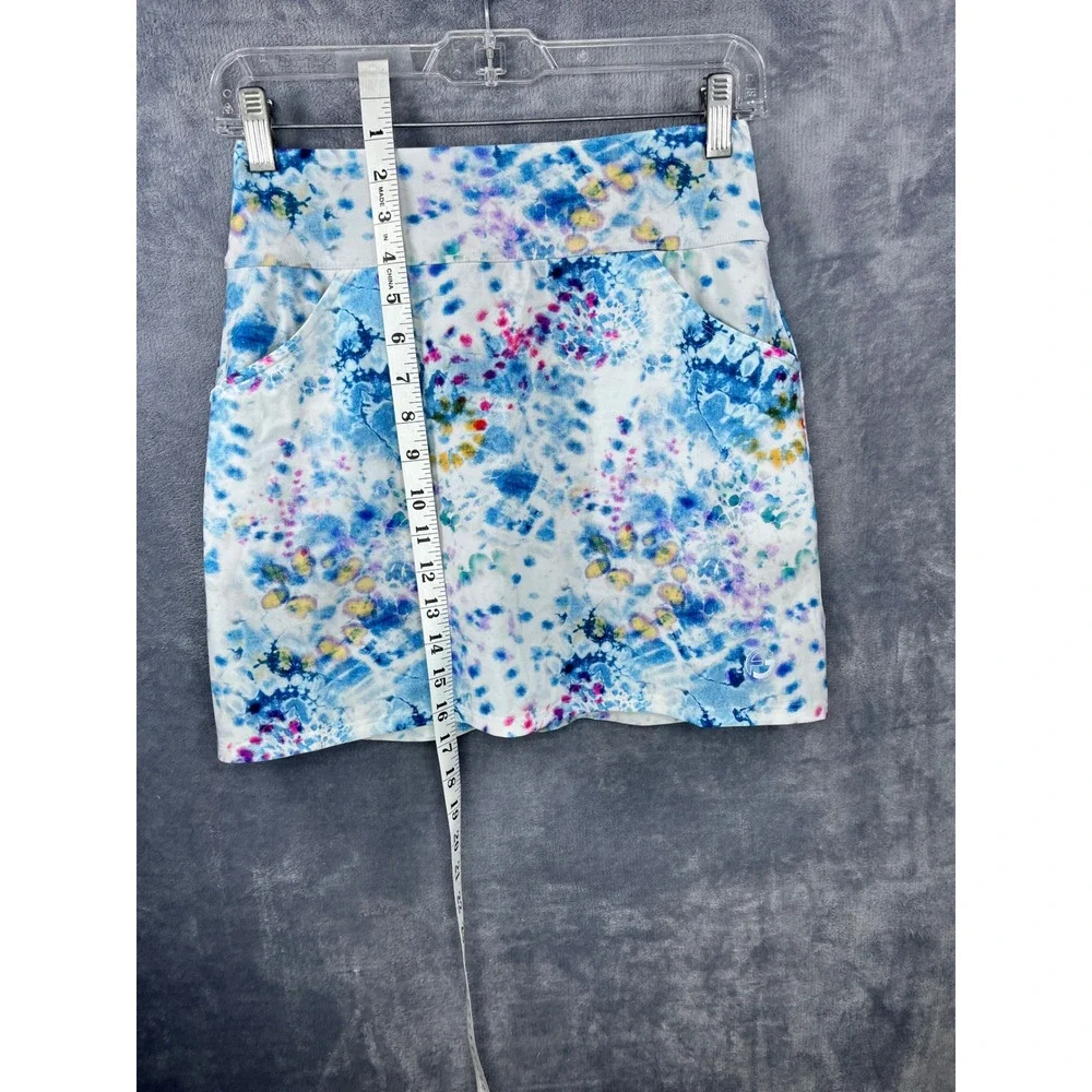 Foray Golf Skort Pull On Athletic Blue‎ Multicolor Pockets XS